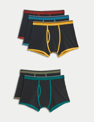 5pk Cotton Rich Cool & Fresh™ Trunks