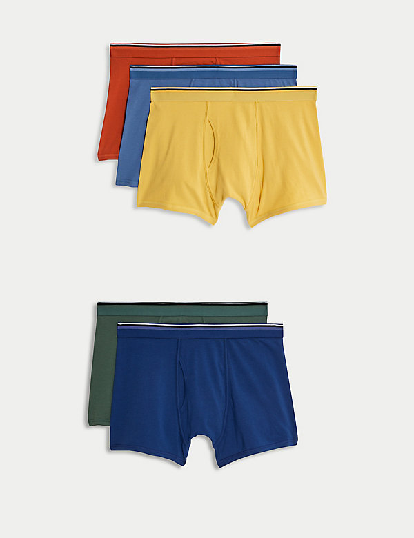 5er-Pack Cool & Fresh™-Shorts aus Baumwolle mit Stretchanteil - AT