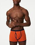 Set van 5 boxershorts met stretch, Cool & Fresh™ en streepmotief