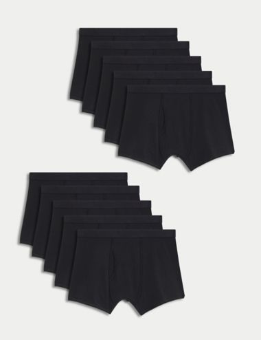 NUDUS Men's Underwear - 4-Pack Boxer Briefs Luxury Cotton Underwear Soft &  Light at  Men's Clothing store