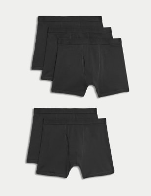 5pk Pure Cotton Cool & Fresh™ Trunks