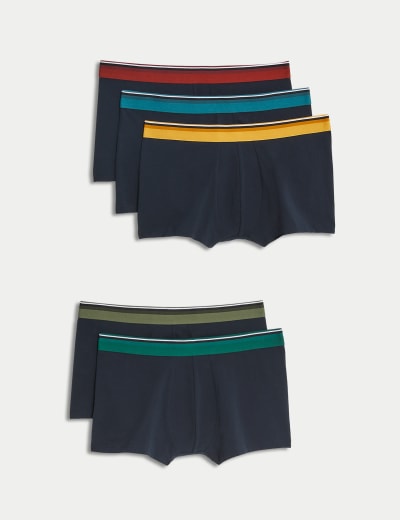 5pk Cotton Rich Cool & Fresh™ Hipsters