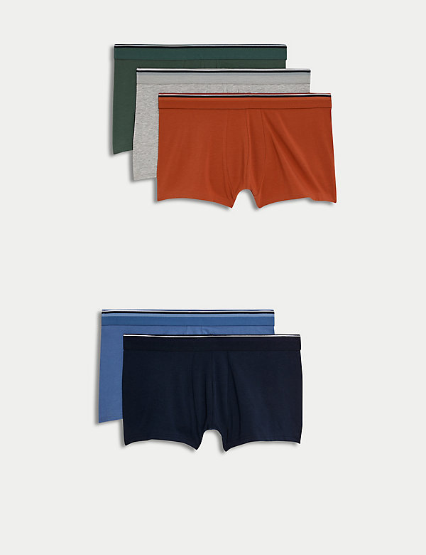 Cool & Fresh™&nbsp;– Lot de 5&nbsp;boxers taille basse en coton - LU