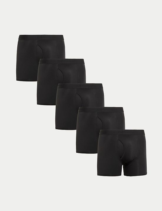 5er-Pack Microskin-Shorts