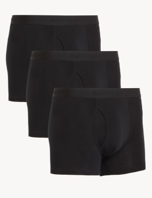 3pk Supima® Cotton Blend Trunks