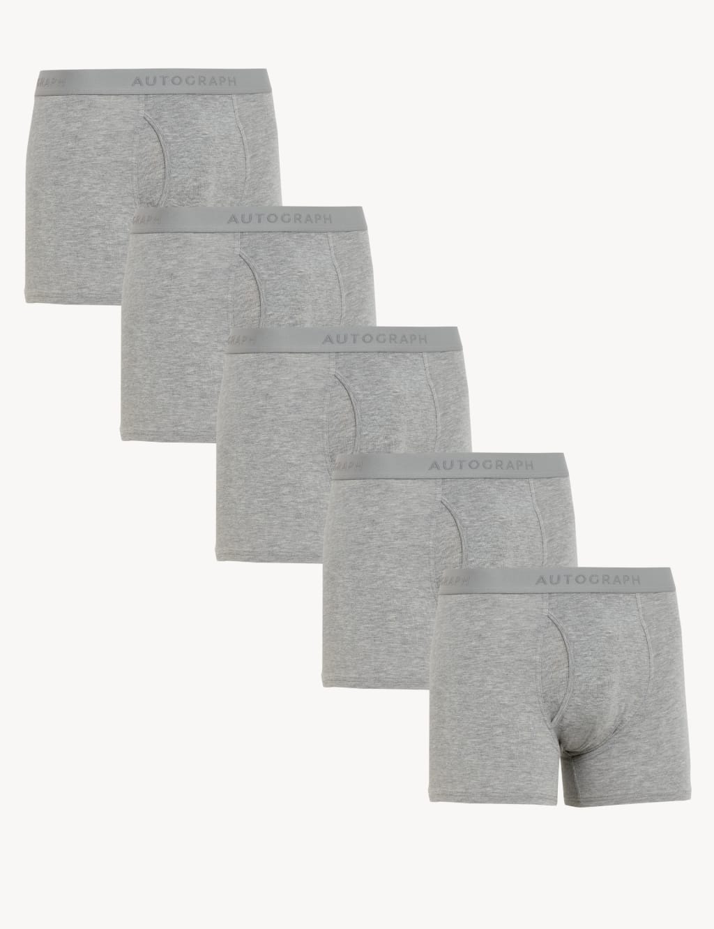 5pk Autograph Supima® Cotton Blend Trunks image 1