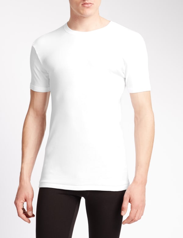 2 Pack Cotton Short Sleeve Vests