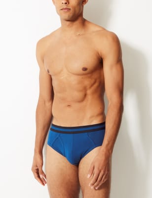 Cool & Fresh&trade; &ndash; Lot de 4&nbsp;slips &agrave; rayures