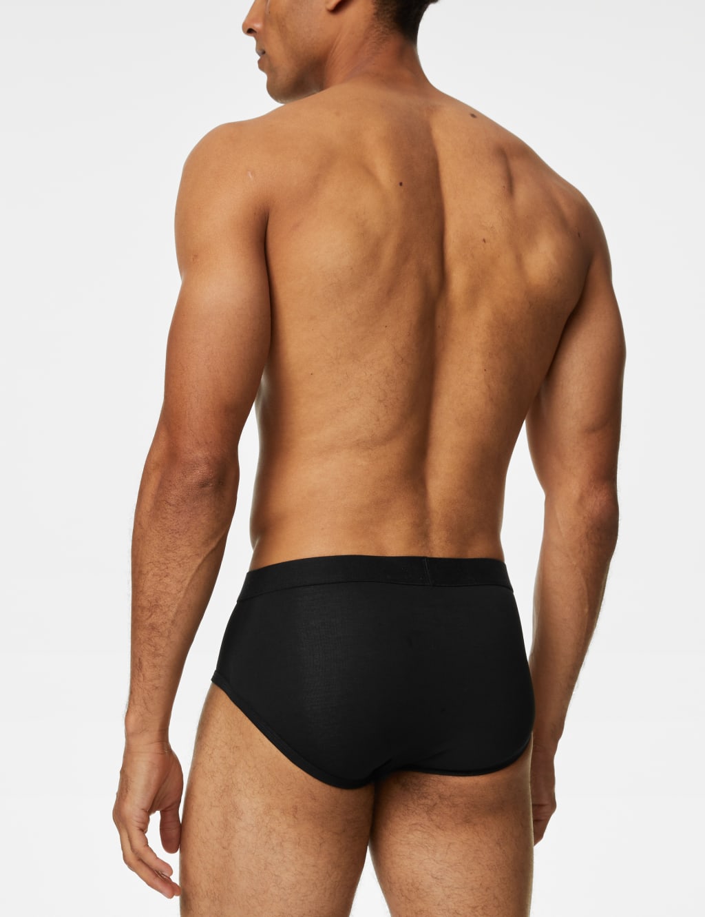 5pk Cotton Stretch Cool & Fresh™ Briefs image 2