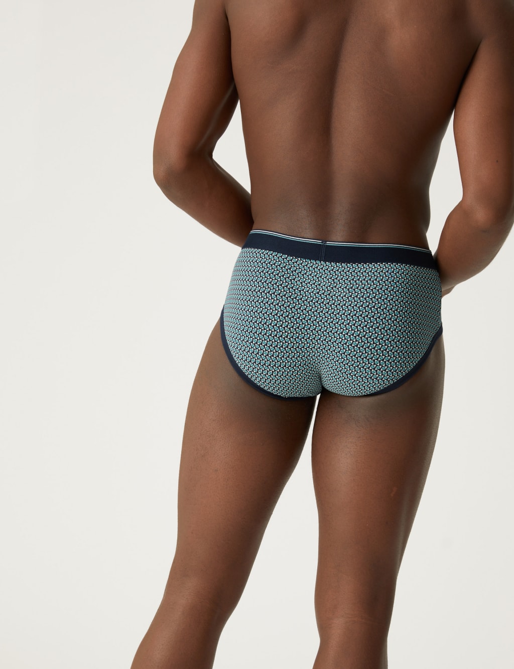 5pk Cotton Stretch Cool & Fresh™ Briefs image 2