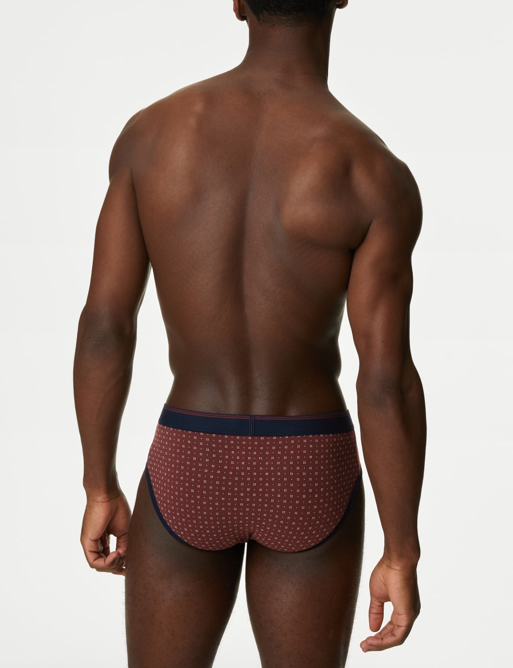 5pk Cotton Stretch Cool & Fresh™ Briefs image 3