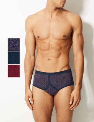 3 Pack Pure Cotton Briefs