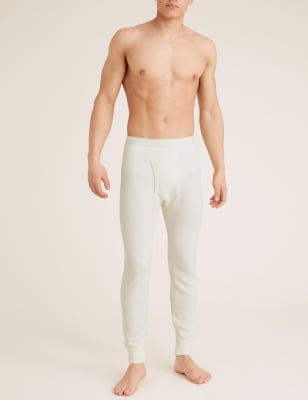 

Mens M&S Collection Maximum Warmth Thermal Long Johns - Cream, Cream