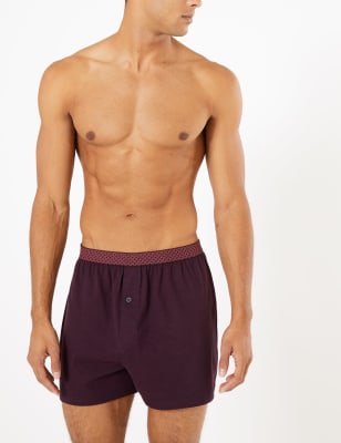 Cool & Fresh&trade; &ndash; Lot de 3&nbsp;boxers en coton &agrave; rayures