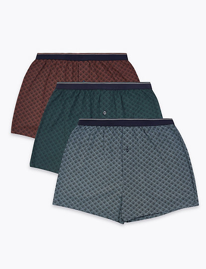 3 Pack Cotton Cool & Fresh™ Boxers