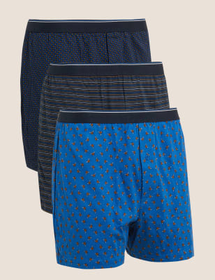 

M&S Collection Pack de 3 bóxers Cool & Fresh™ 100% algodónMens - Multi, Multi