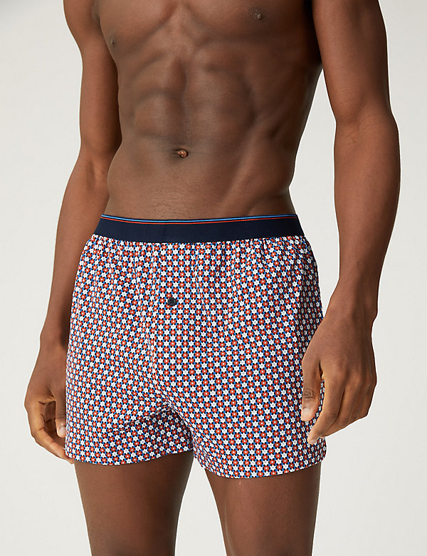 3pk Pure Cotton Cool & Fresh™ Jersey Boxers - AT