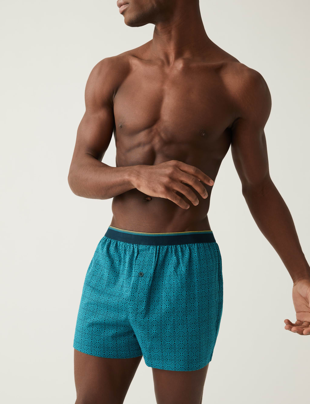 3pk Pure Cotton Cool & Fresh™ Jersey Boxers image 2