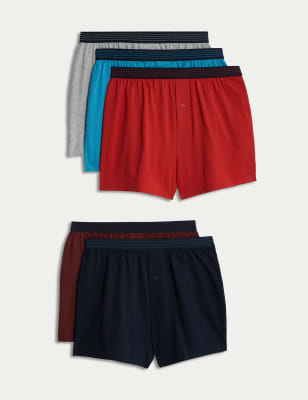 5pk Pure Cotton Cool & Fresh™ Jersey Boxers