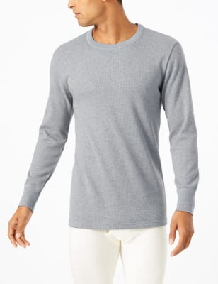 D&eacute;bardeur chauffant en coton m&eacute;lang&eacute;