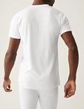 חולצת שרוול קצר תרמית Heatgen™‎ בדרגת חום בינונית