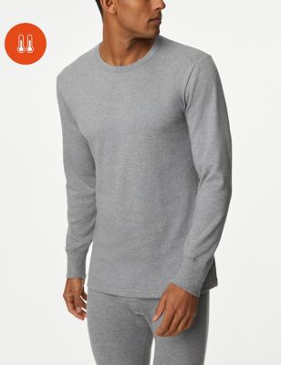 

Mens M&S Collection Heatgen™ Medium Thermal Long Sleeve Top - Grey, Grey