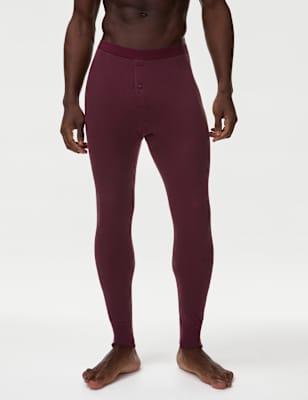 

Mens M&S Collection Heatgen™ Medium Thermal Long Johns - Berry, Berry