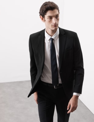 Tailored Fit Performance Suit Jacket