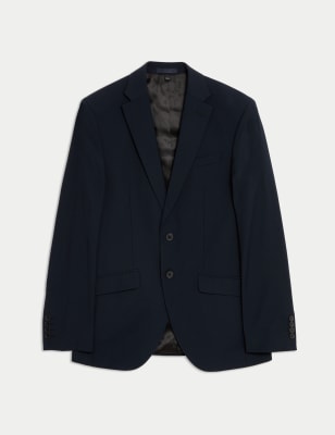 

Mens Autograph Slim Fit Performance Stretch Suit Jacket - Navy, Navy