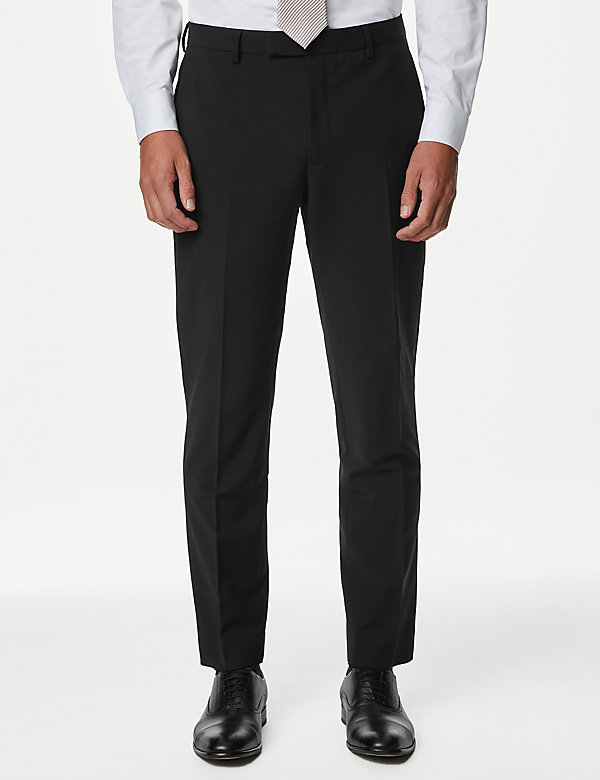 Slim Fit Performance Stretch Suit Trousers - AT