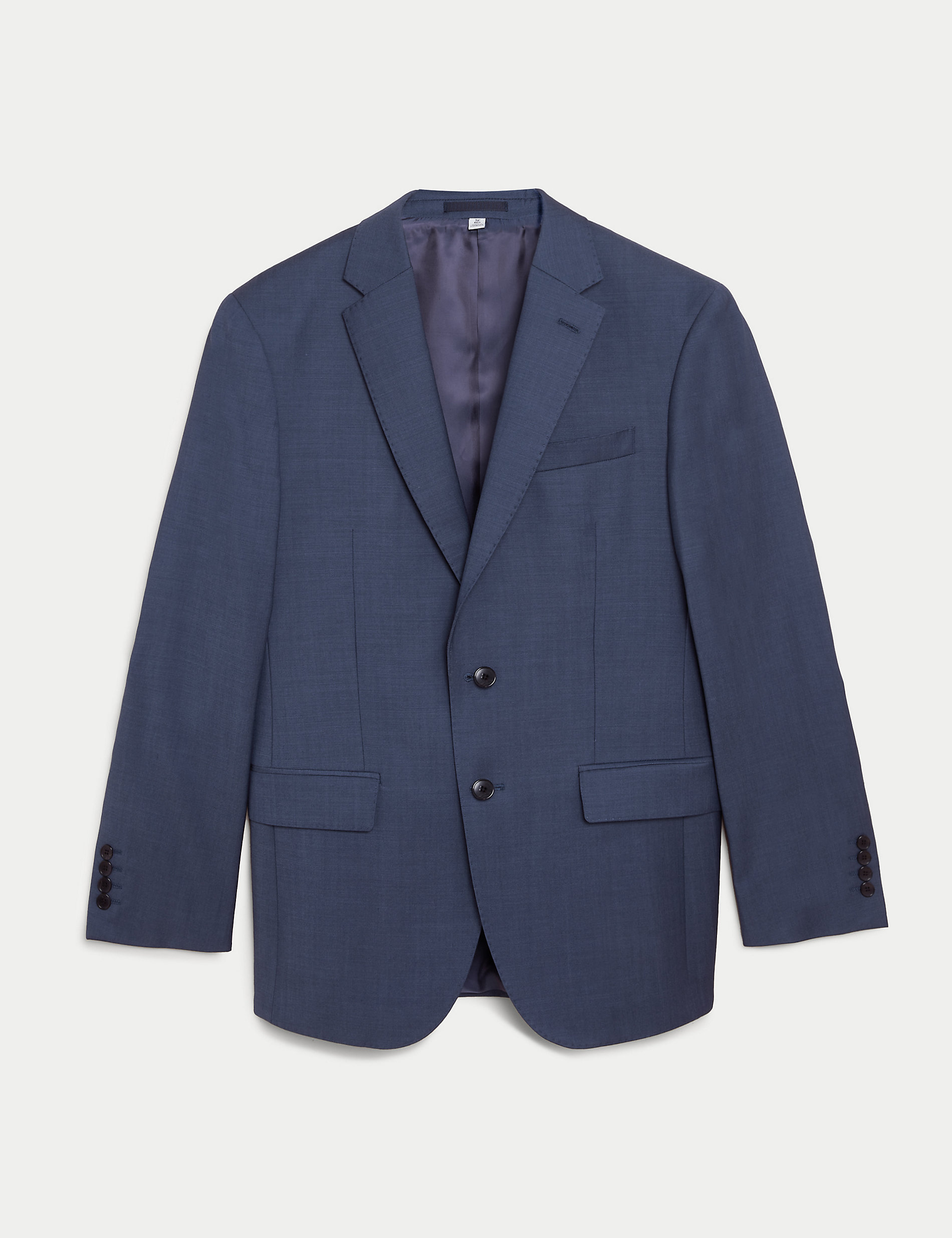 Tailored Fit Pure Wool Twill Jacket