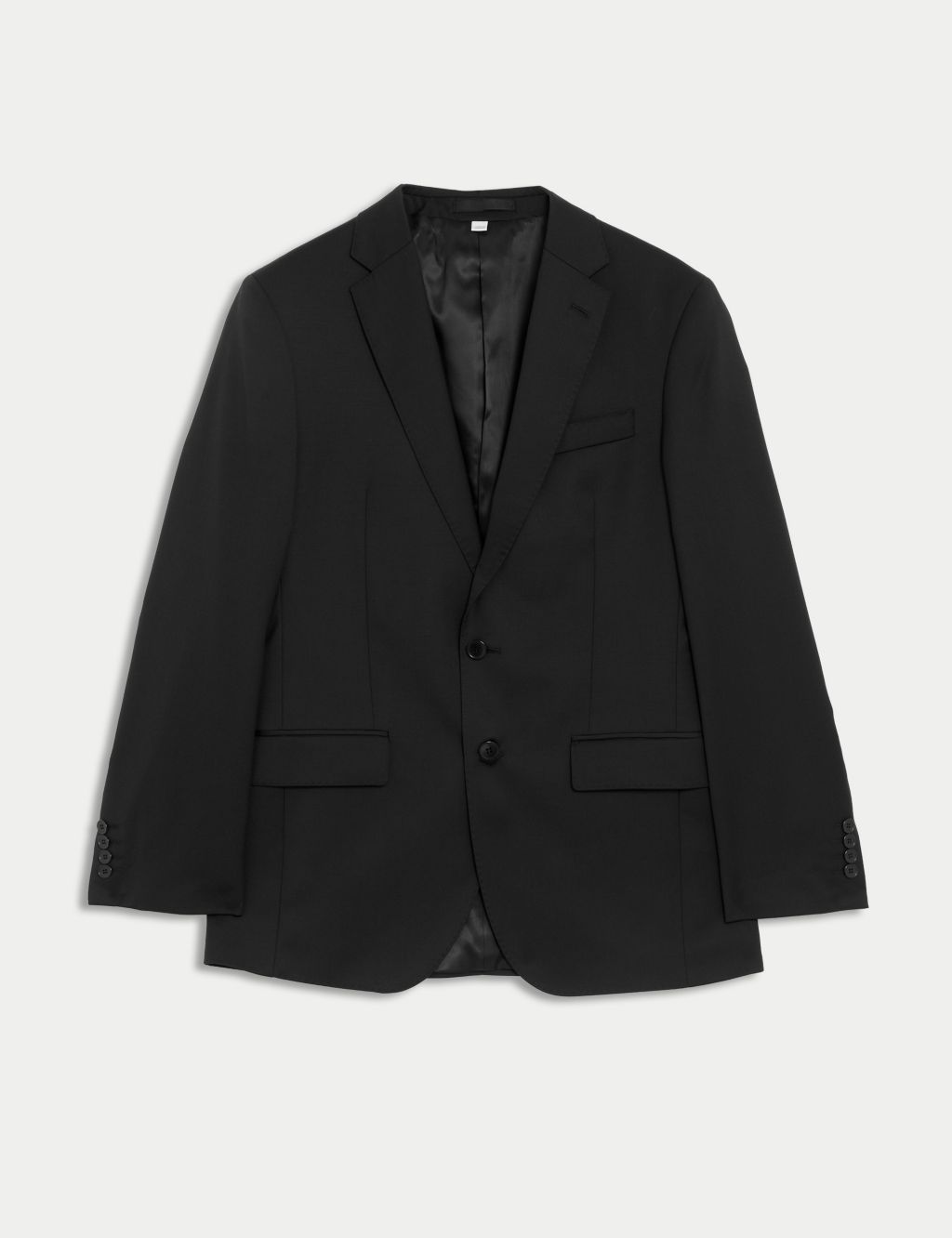 Tailored Fit Pure Wool Twill Suit Jacket image 2
