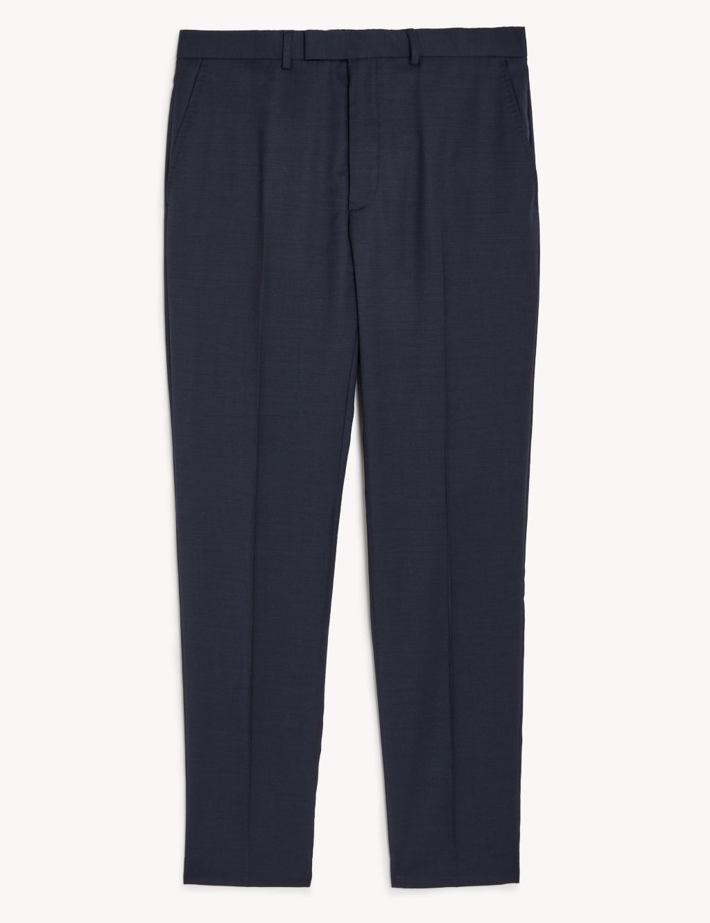 Tailored Fit Pure Wool Suit Trousers image 2