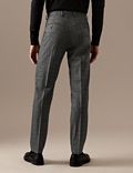 Tailored Fit Wool Rich Check Trousers