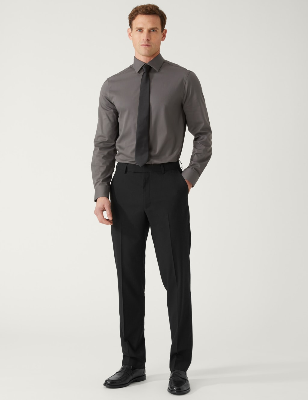 Regular Fit Suit Trousers image 1