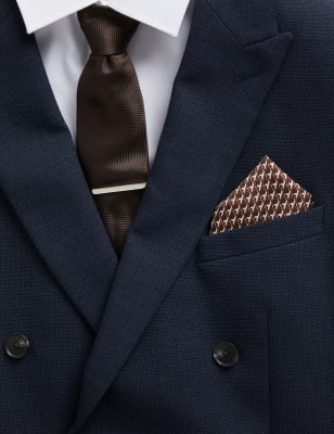 Printed Tie, Pocket Square & Pin Set