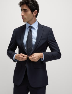 Mens shop navy blazer