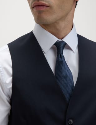 

Mens M&S Collection Tailored Fit Waistcoat - Navy, Navy