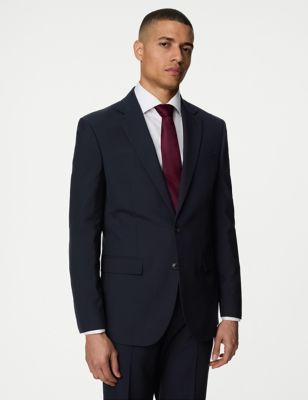 

Mens M&S Collection Regular Fit Suit Jacket - Navy, Navy