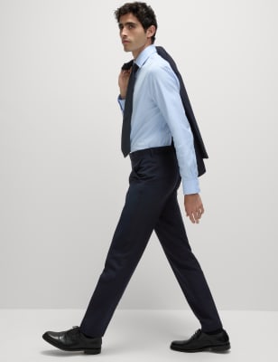 

M&S Collection Pantalón de traje slimMens - Navy, Navy