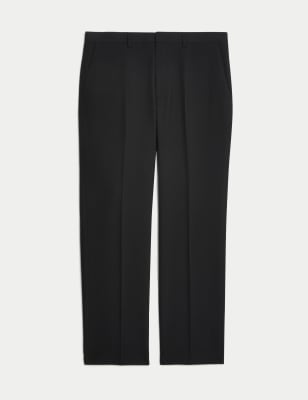 

Mens M&S Collection Regular Fit Suit Trousers - Black, Black