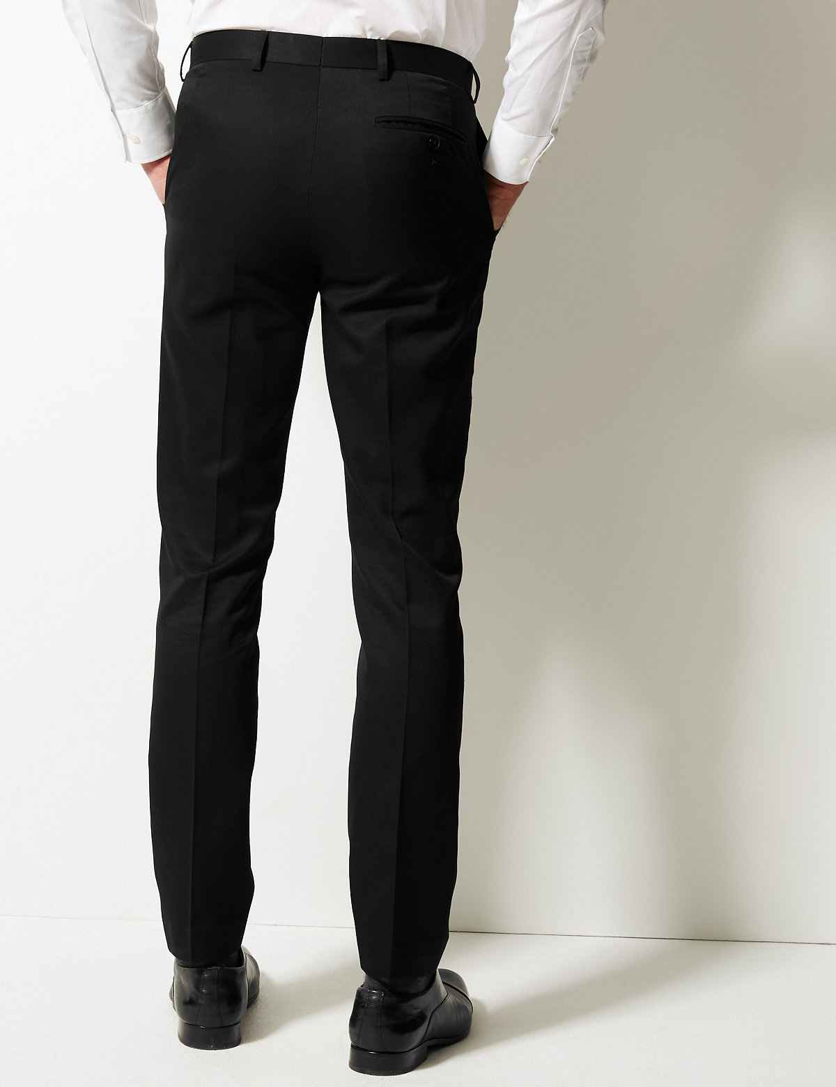 Black Slim Fit Trousers