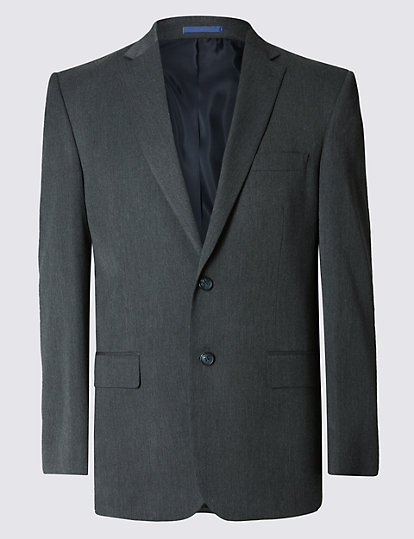 Grey Slim Fit Jacket