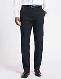 Navy Regular Fit Trousers