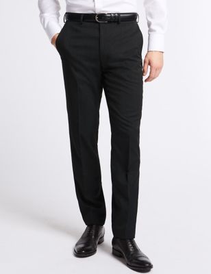 Mens Formal Trousers | Slim & Tailored Fit Trousers | M&S