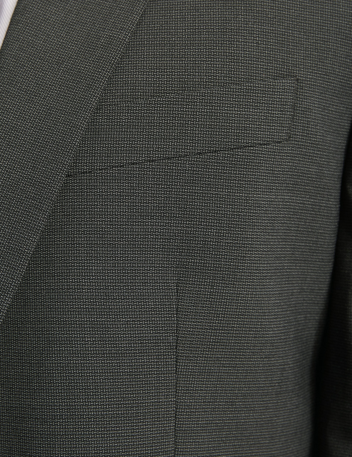 Charcoal Textured Regular Fit Jacket