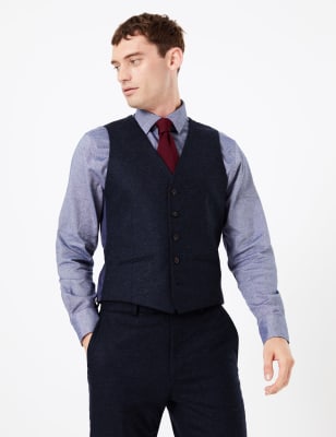 Gilet de costume coupe cintr&eacute;e