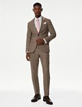 Tailored Fit Wool Rich Donegal Suit Jacket