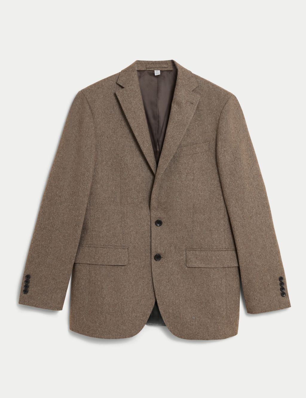 Tailored Fit Wool Rich Donegal Suit Jacket image 2