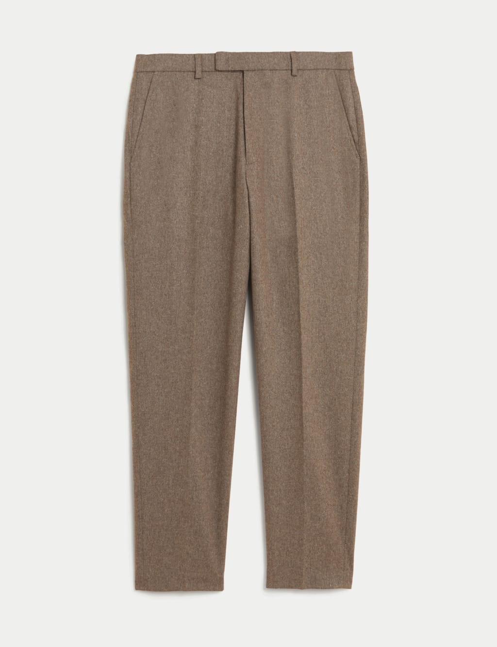 Tailored Fit Wool Rich Donegal Suit Trousers image 2